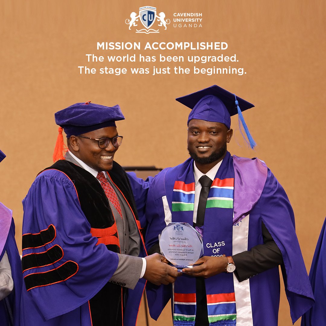 Cavendish University Uganda Class of 2026 graduation celebration